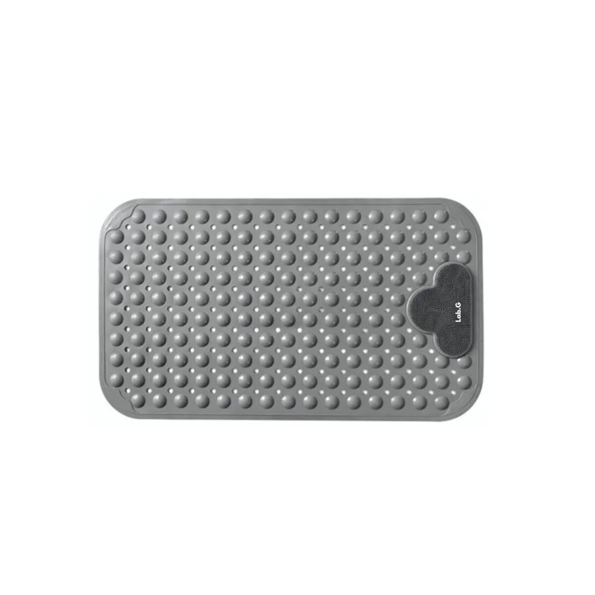 Tapete Para Ducha De Baño Antiderrapente Con Ventosas Lab.g Gris $639