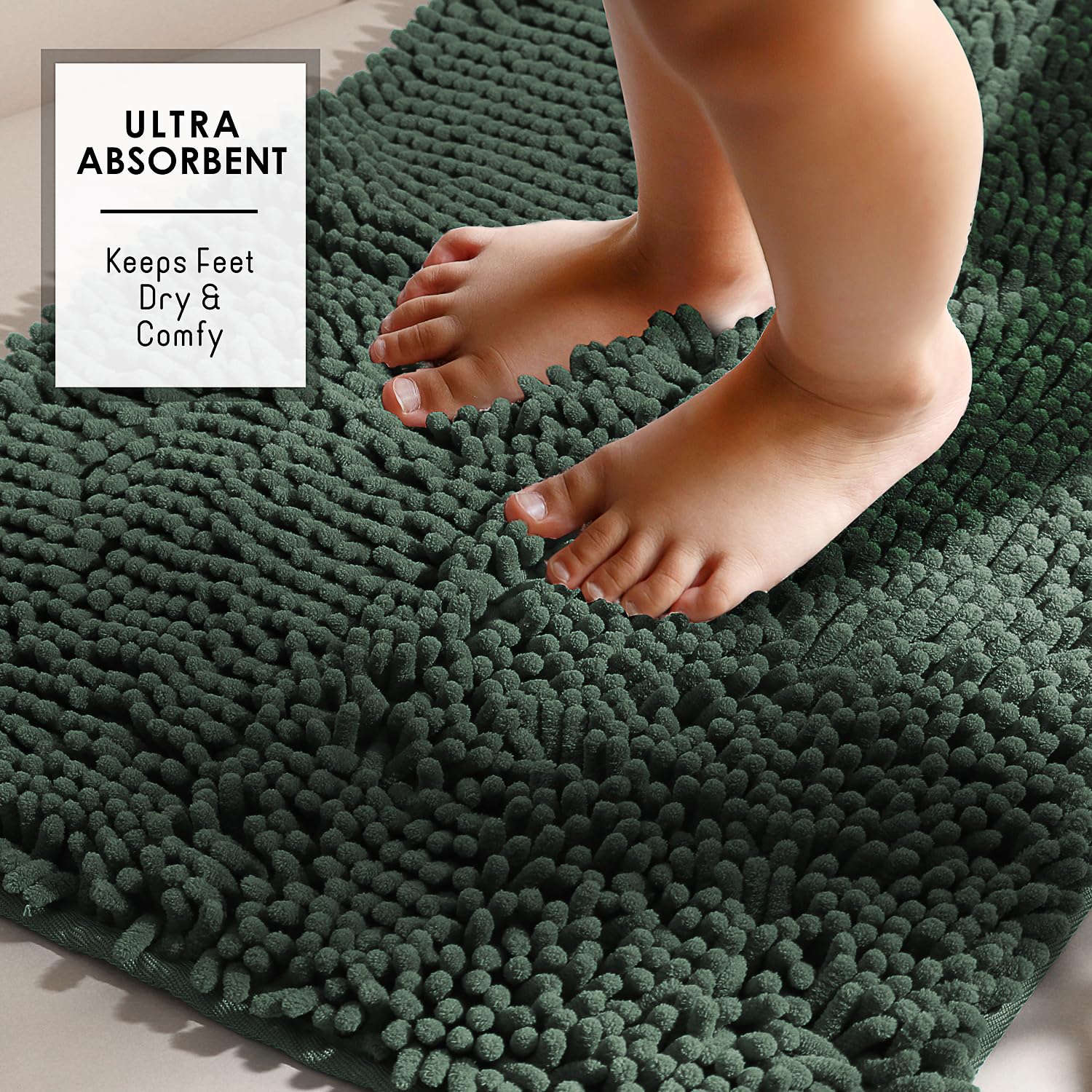 Foto 4 pulgar | Tapetes para Baño Antideslizantes Hunter Hearth & Harbor 2 Piezas - Venta Internacional