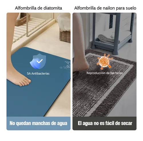 Foto 4 pulgar | Tapete Baño Xtellar De Secado Ultra Rápido 2 Piezas