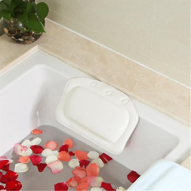 Almohada De Baño Huoguo Soft Reposacabezas Con Ventosa Para Bañera - Venta Internacional.