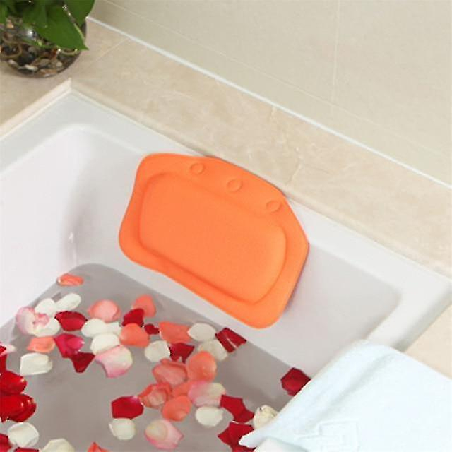 Foto 3 pulgar | Almohada De Baño Huoguo Soft Reposacabezas Con Ventosa Para Bañera - Venta Internacional.