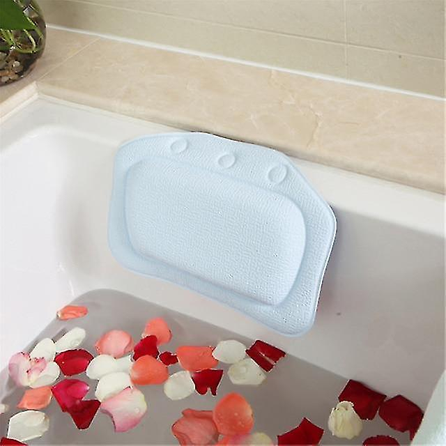 Foto 4 pulgar | Almohada De Baño Huoguo Soft Reposacabezas Con Ventosa Para Bañera - Venta Internacional.