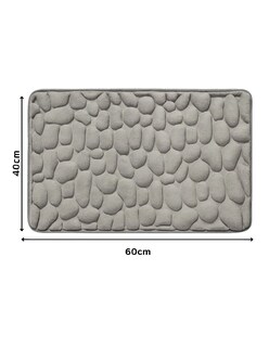 Foto 4 | Tapete Baño Ultra Suave Antideslizante Absorbente De Agua + Termo Gratis Güish