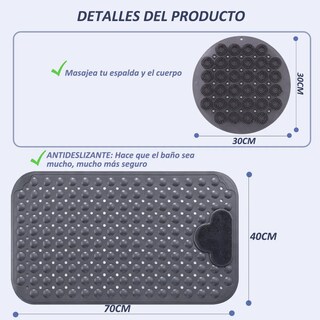 Foto 2 | Tapete para Baño Lab.G 2 Piezas
