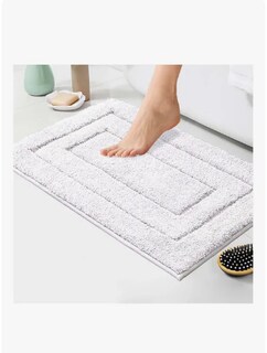 Foto 1 | Tapete Absorbente Alfombrilla Suave Secado Antideslizante Color Blanco