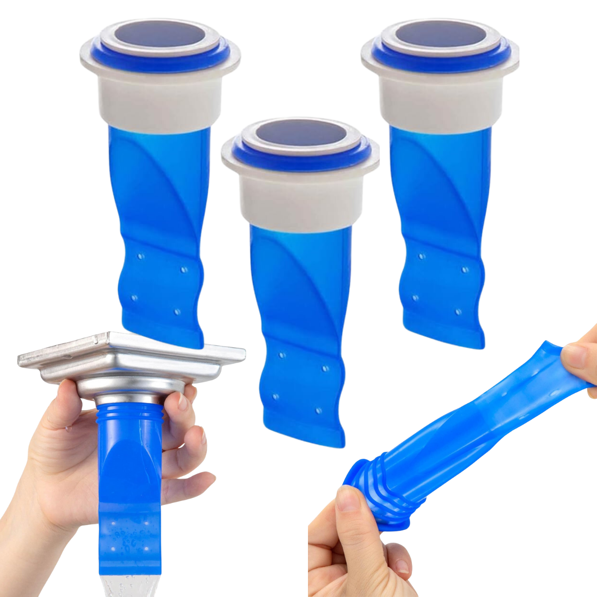 4 Válvula Anti Olores E Insectos Filtro Suelo Drenaje Tapón