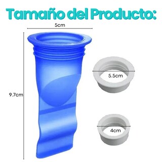 Foto 5 | 4 Válvula Anti Olores E Insectos Filtro Suelo Drenaje Tapón