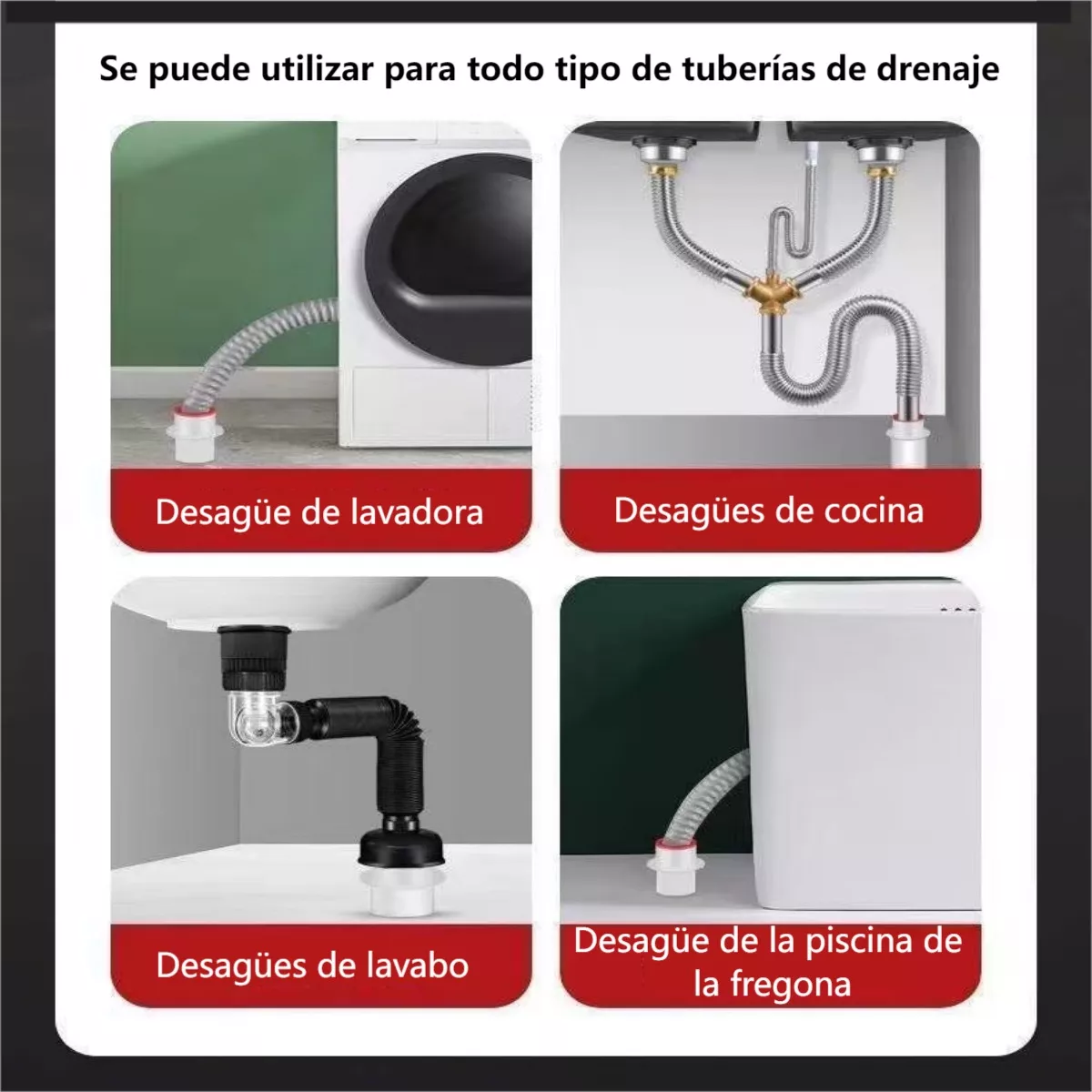 Foto 3 pulgar | Coladera Antiolores y Antiinsectos Eo Safe Imports ESI-18183 Multicolor 2 Piezas