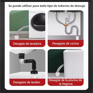 Foto 2 | Coladera Antiolores y Antiinsectos Eo Safe Imports ESI-18183 Multicolor 2 Piezas