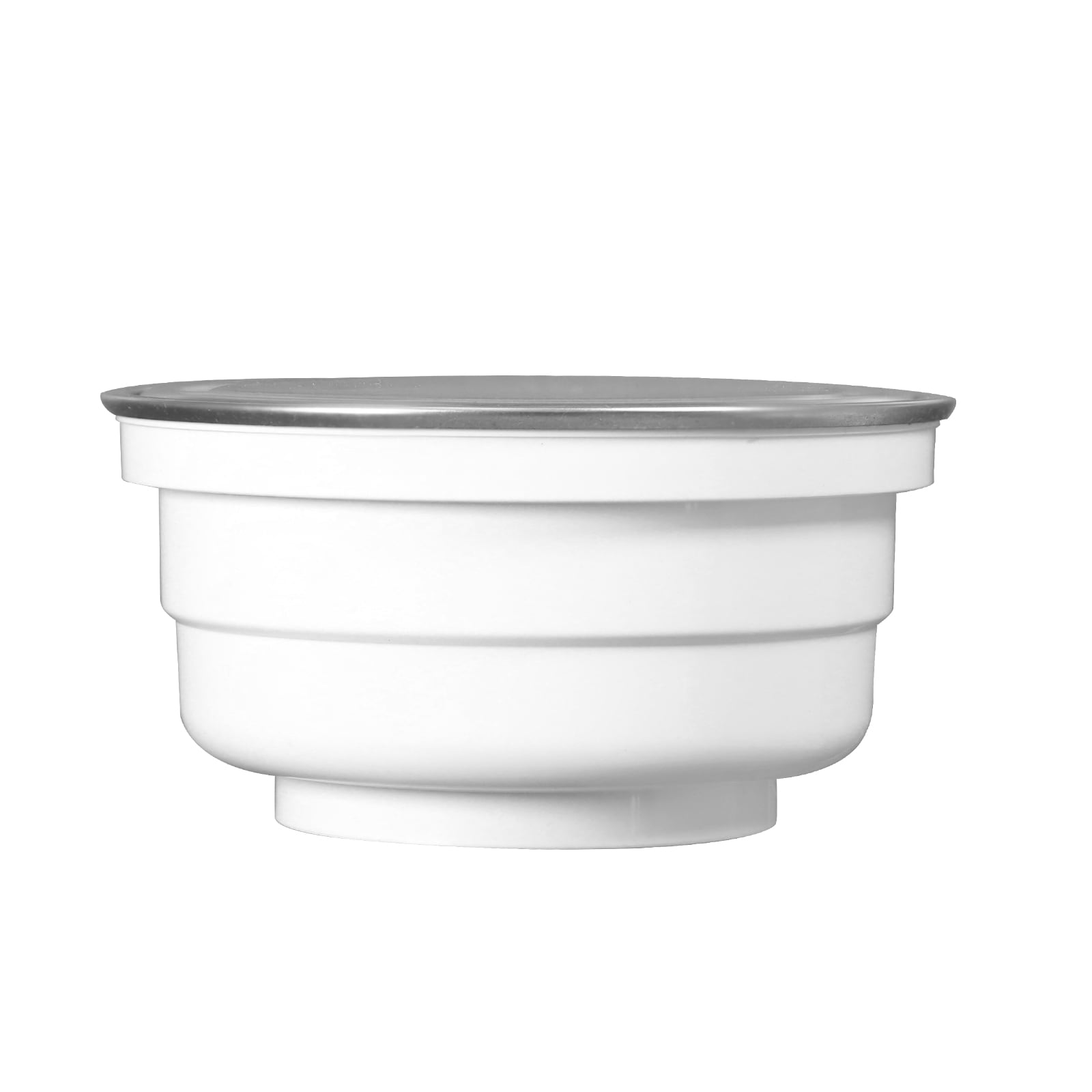 Coladera Universal Minimalista Con Bisel, Tapa Higiénica Y Check Anti-olores