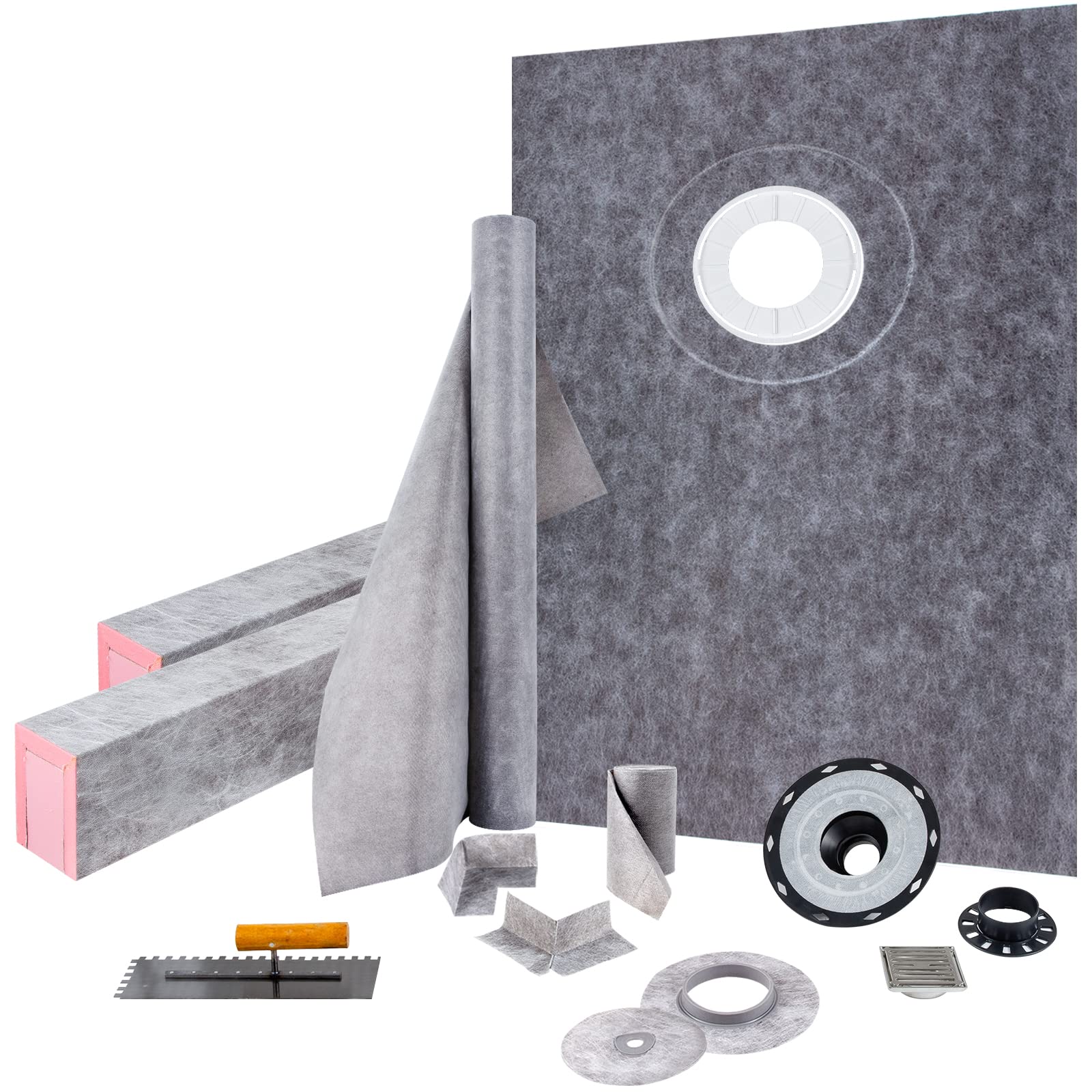 Foto 1 | Kit De Bordillos De Ducha Vevor, 38 X 60 Cm, Hermético, Con Acceso A Desagüe. - Venta Internacional.