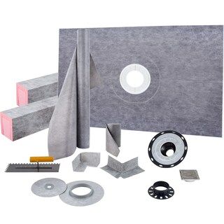 Foto 1 | Kit De Bordillos De Ducha Vevor, 48 X 72, Hermético, Con Brida Y Rejilla De Pvc - Venta Internacional.