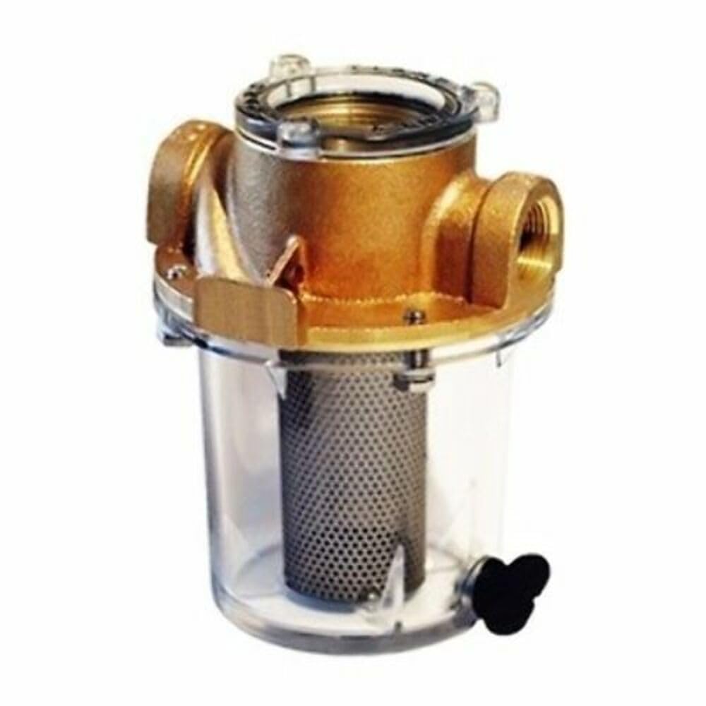 Filtro De Agua Cruda Groco Serie Arg-1500 1-1/2 Con Cesta De Acero Inoxidable - Venta Internacional.