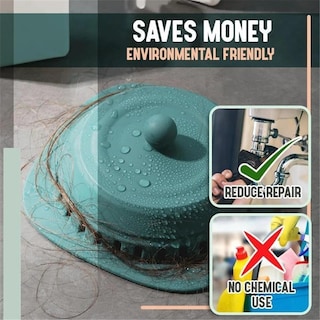 Foto 5 | Almohadilla Filtrante De Desodorante Antiobstrucción De Silicona Para Lavabo De Baño - Venta Internacional.