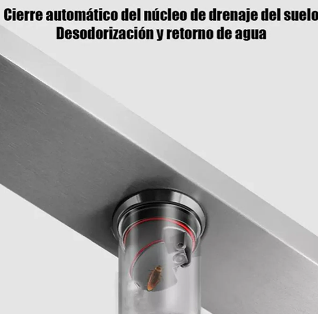 Foto 4 | Xtellar Coladera Invisible De Lujo En Acero Inoxidable – Diseño Sofisticado Y Función Antideslizante