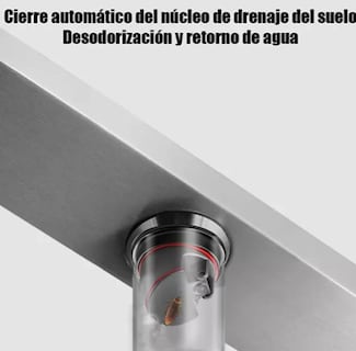 Foto 4 | Xtellar Coladera Invisible De Lujo En Acero Inoxidable – Diseño Sofisticado Y Función Antideslizante