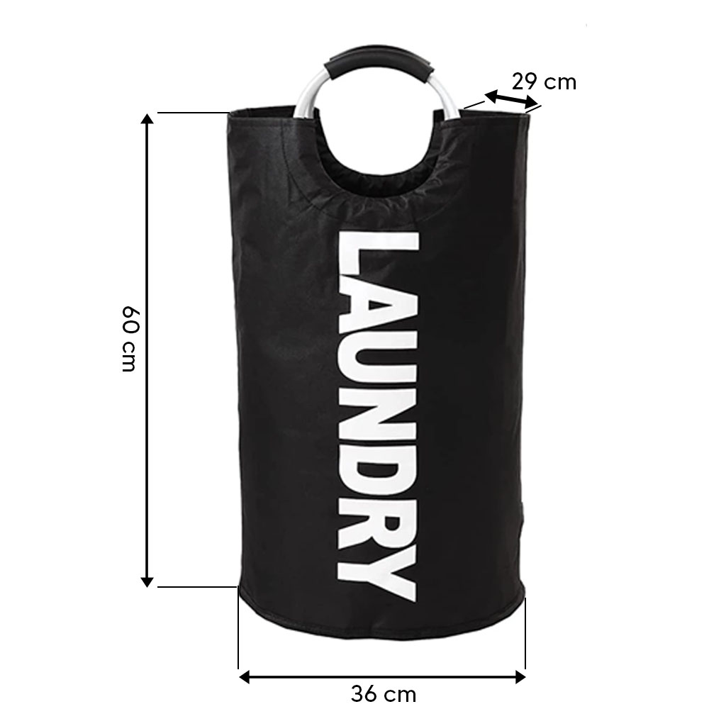Foto 2 | Cesto Kecompras para Ropa Sucia color Negro Tipo Bolsa