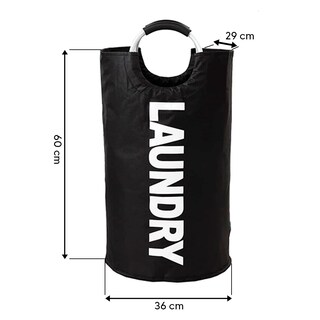 Foto 2 | Cesto Kecompras para Ropa Sucia color Negro Tipo Bolsa