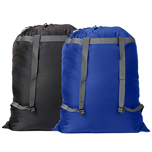 Foto 2 pulgar | Venta Internacional- Paquete 2 Bolsas Lavandería Extra Grande Tipo Mochila 27'' X 34'' Resistente y Durable