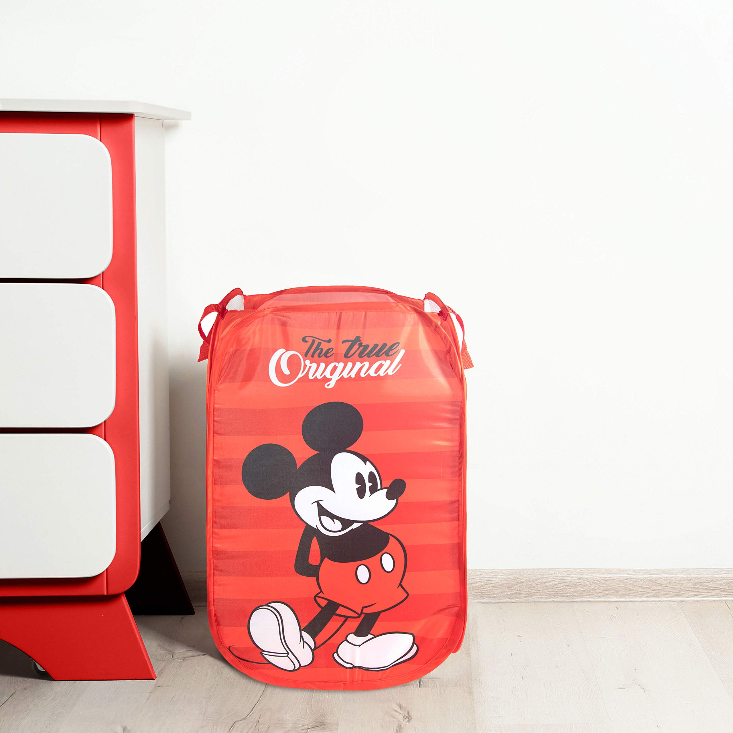 Foto 4 | Cesta Plegable Jay Franco Disney Mickey Mouse De Poliéster - Venta Internacional.