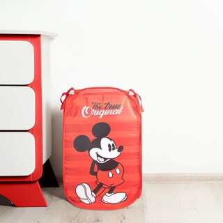 Foto 4 | Cesta Plegable Jay Franco Disney Mickey Mouse De Poliéster - Venta Internacional.