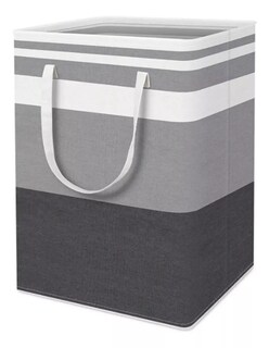 Foto 3 | 3 Pz Cesto Grande Para Ropa Sucia Y Lavandería Plegable + Termo De Agua De Regalo Güish