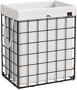 Foto 2 pulgar | Cesta De Lavandería Songmics De 90 Litros De Capacidad Plegable Con Forro