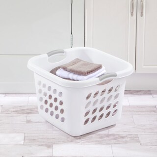 Foto 4 | Cesta De Lavandería Sterilite Square De 1.5 Bushel Blanca (paquete De 6) - Venta Internacional.