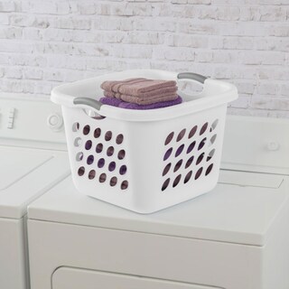 Foto 5 | Cesta De Lavandería Sterilite Square De 1.5 Bushel Blanca (paquete De 6) - Venta Internacional.