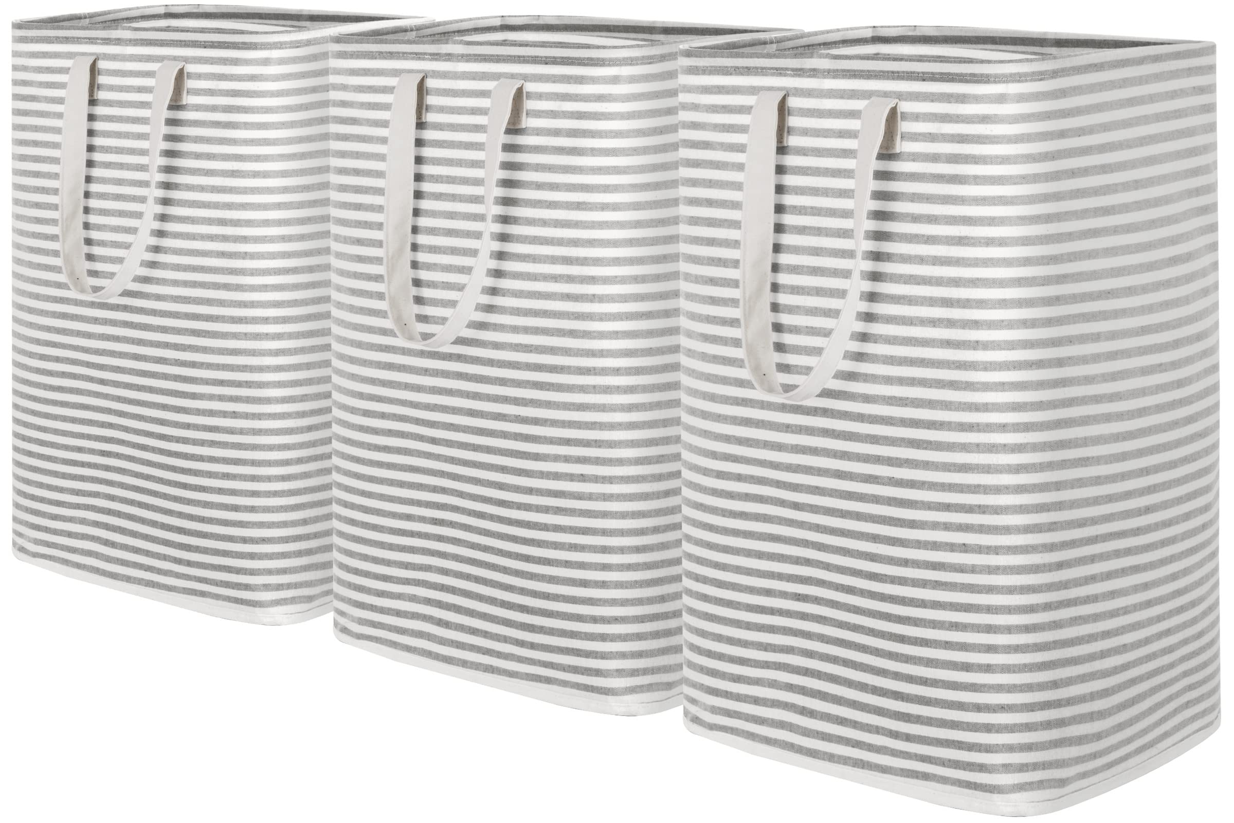 Foto 2 pulgar | Cesto de Ropa Lifewit 3 Piezas Grises - Venta Internacional