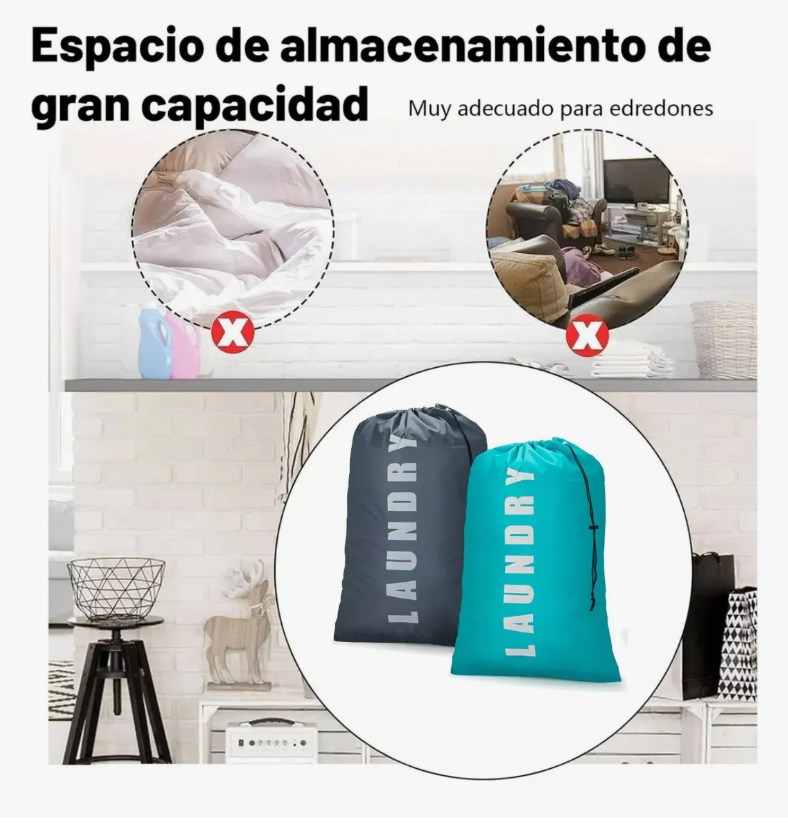 Foto 4 | Bolsa de Almacenamiento de Ropa Arizona 2 Piezas