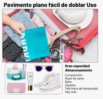 Foto 5 | Bolsa de Almacenamiento de Ropa Arizona 2 Piezas