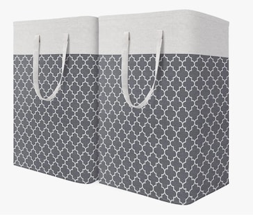 Foto 1 | Cesto de Ropa Tucson Plegable 2 Piezas de 75 L C/U