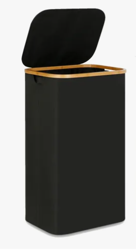 Foto 2 pulgar | Cesto para Ropa Plegable Negro