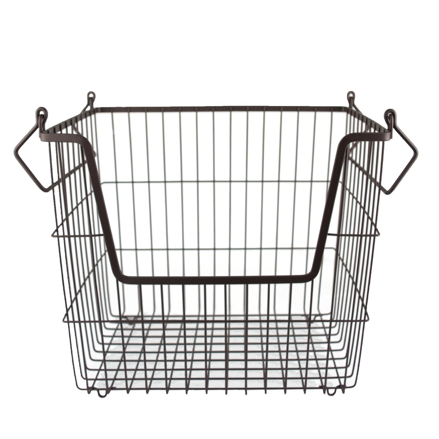 Foto 1 | Cesta Dii Rectangular Metálica De Bronce De 33 X 25 X 28 Cm - Venta Internacional.