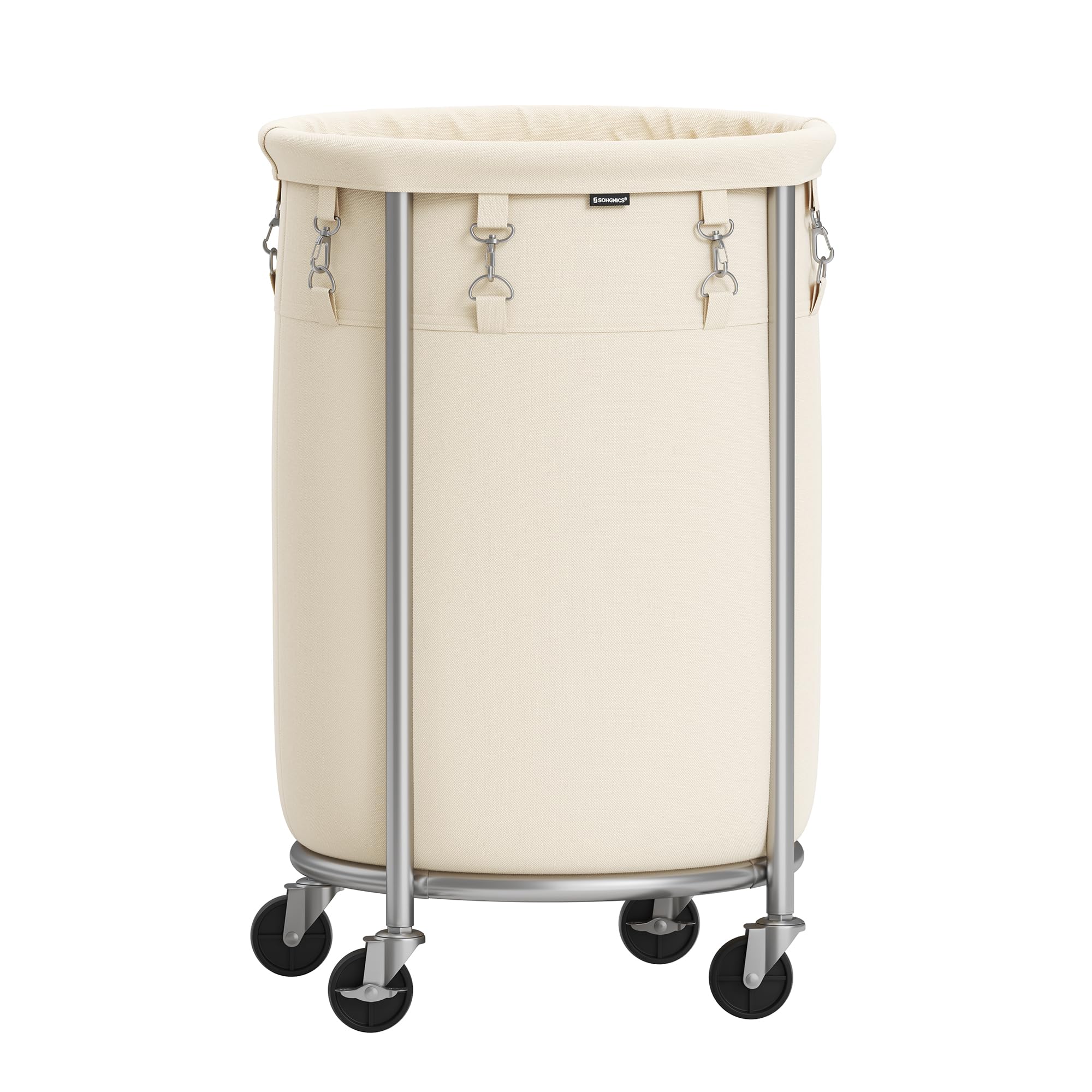Foto 2 pulgar | Cesta De Lavandería Songmics Rolling Con Ruedas De 70 Litros De Capacidad - Venta Internacional.