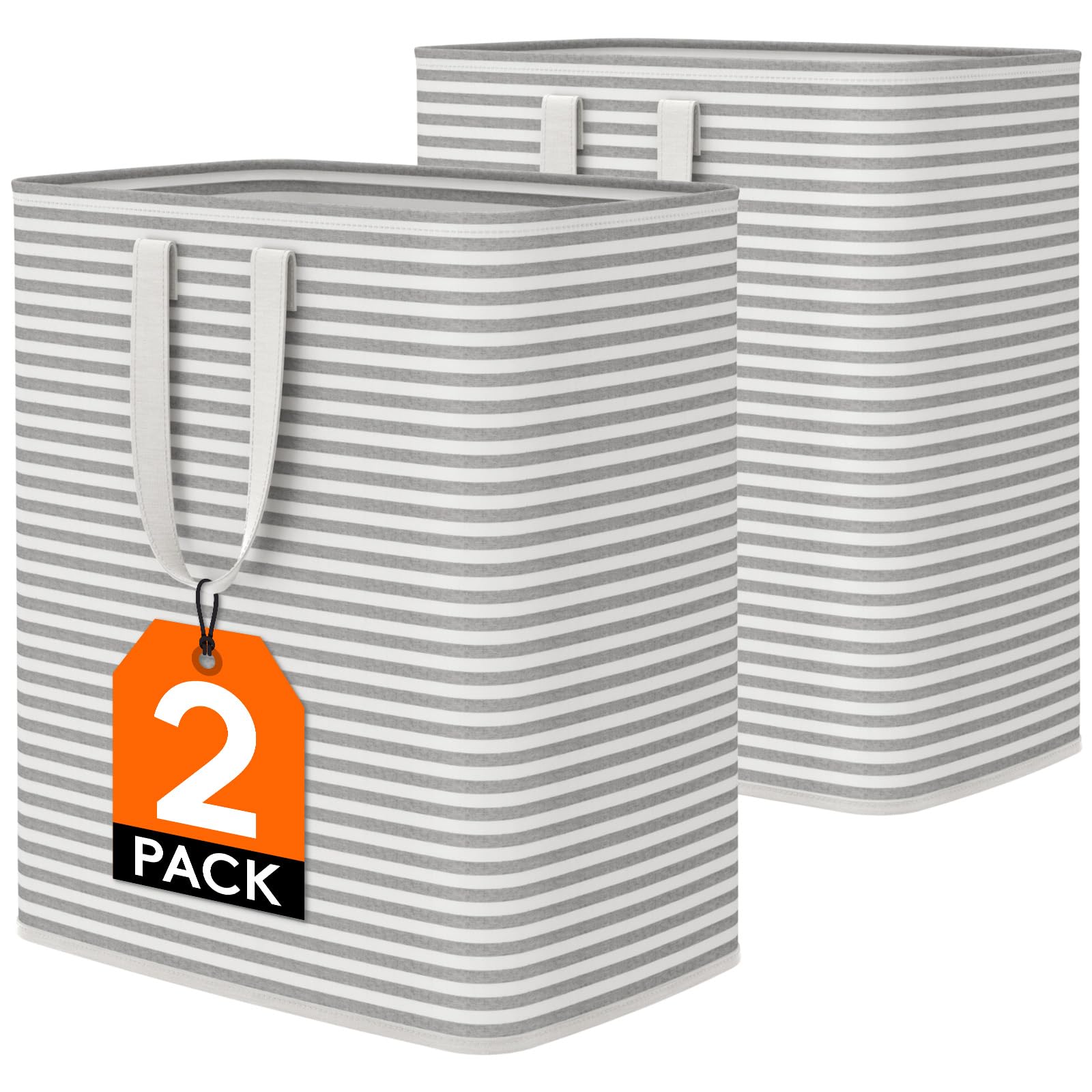Foto 2 pulgar | Cesto De Ropa Lifewit, Grande, Plegable, 100 L X 2, Gris - Venta Internacional.