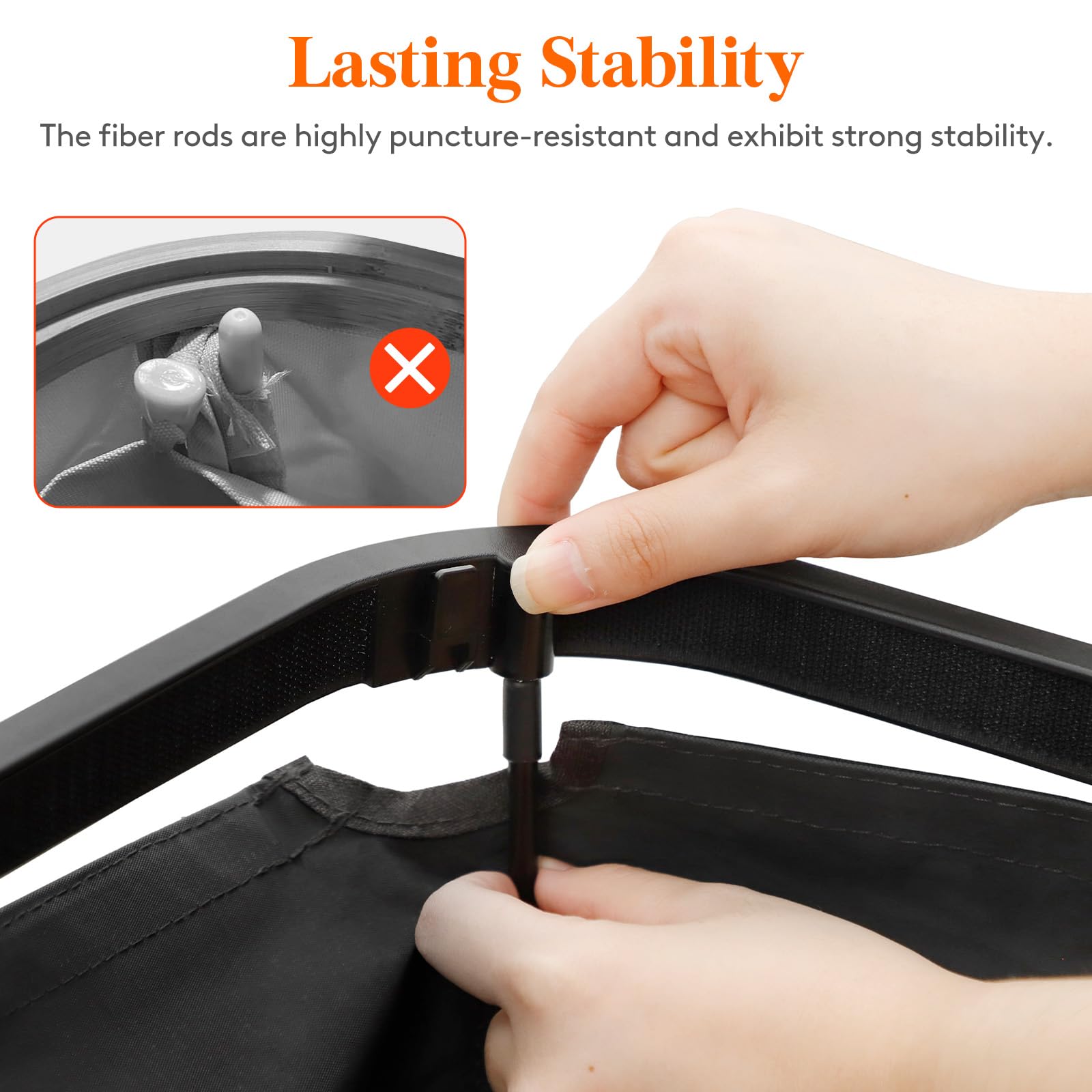Foto 3 pulgar | Cesta De Lavandería Lifewit De 100 Litros Con Tapa, Asas Y Bolsa Extraíble - Venta Internacional.