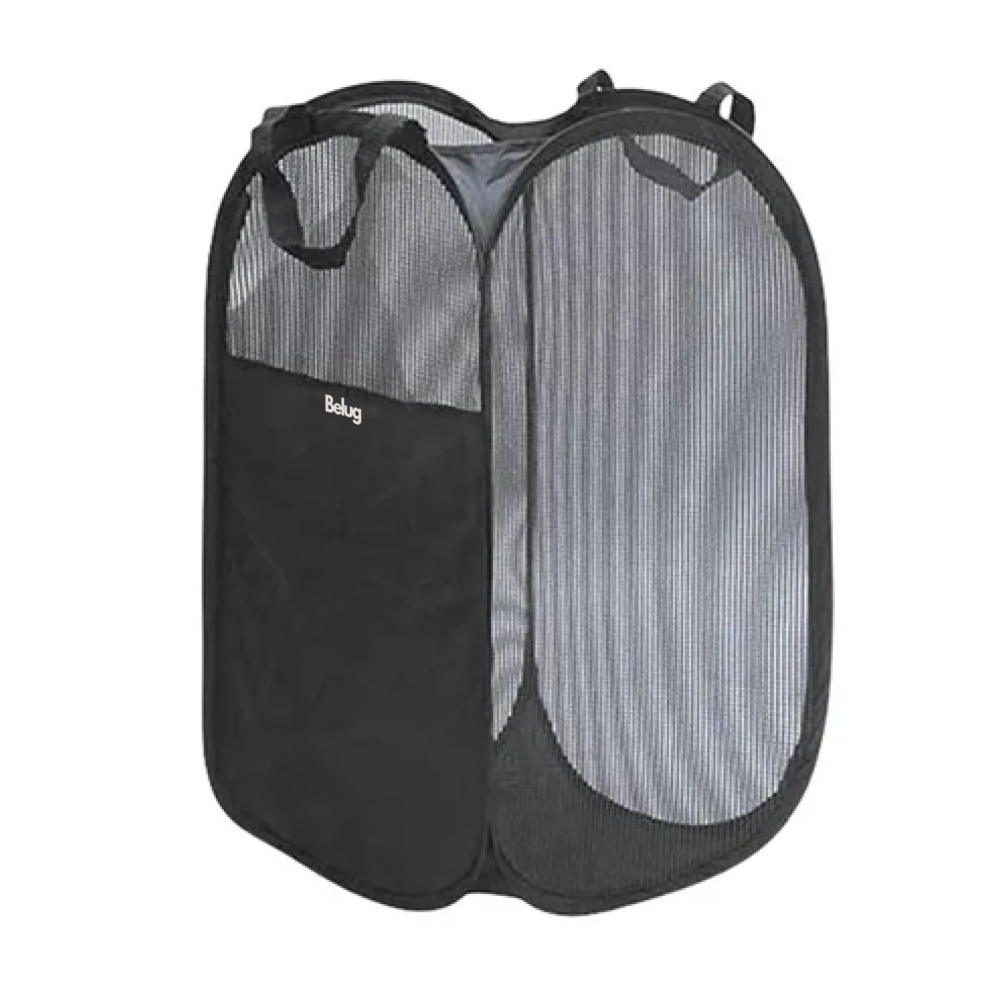 Foto 2 pulgar | Cesta Plegable De Malla Para Ropa Sucia Organizador Belug, Negro