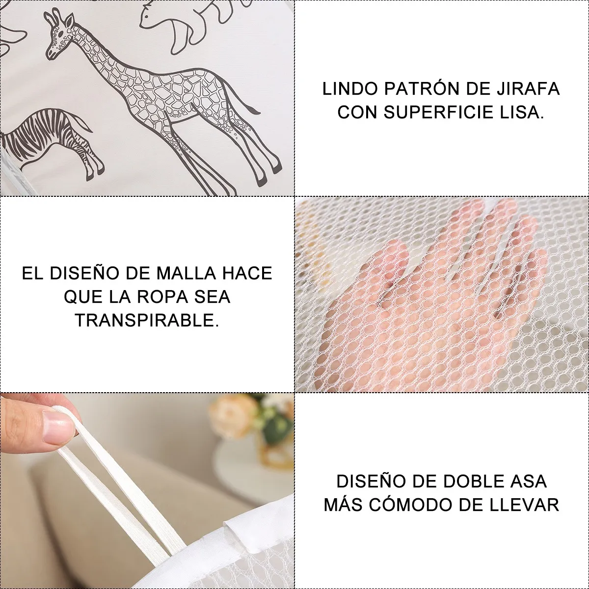 Foto 4 | Cesto Lab.G para Ropa 2 Piezas