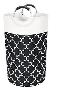 Foto 2 | Cesto De Ropa Tucson Sucia Canasta Plegable De Tela Oxford De 82 L Color Blanco Cas