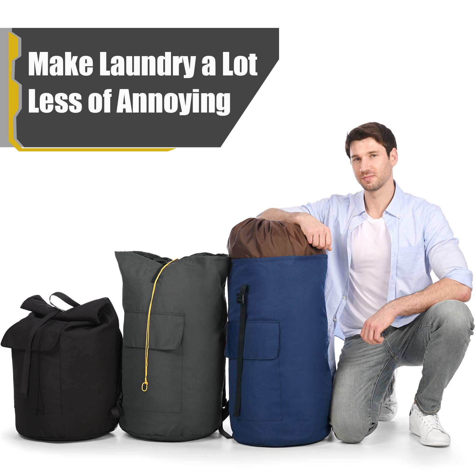 Foto 6 | Mochila De Lavandería Ãzhido 115 L  Muy Resistente  Extra Grande - Venta Internacional.