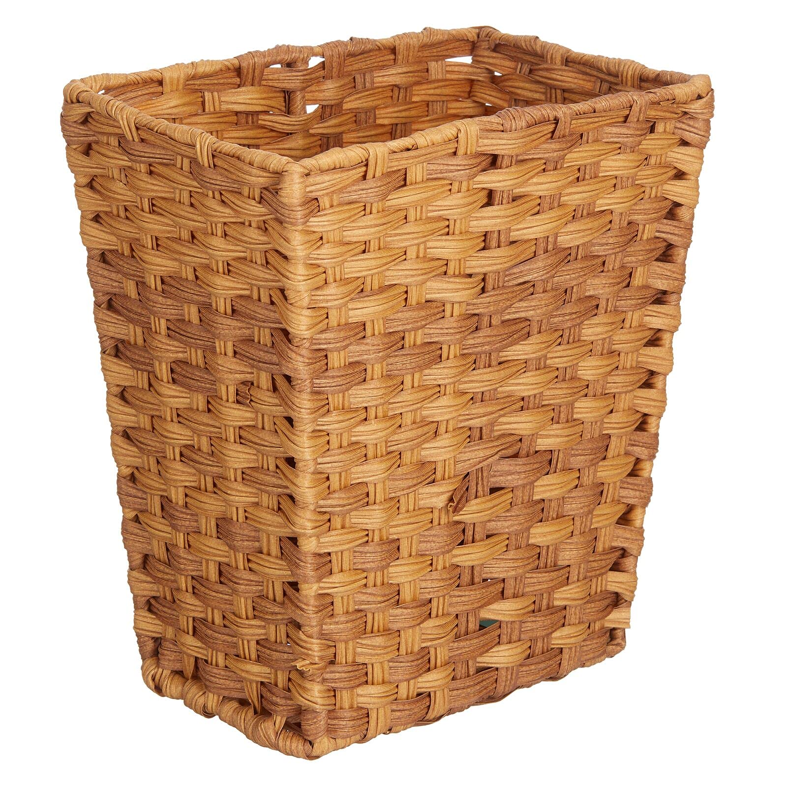 Foto 1 | Bote De Basura Pequeño Tejido Mdesign  Color Camel - Venta Internacional.