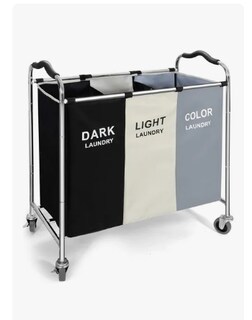 Foto 1 | Cesto Grande Para Ropa Sucia Y Lavandería Plegable 240l Mixed Color Calado