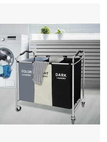 Foto 2 | Cesto Grande Para Ropa Sucia Y Lavandería Plegable 240l Mixed Color Calado
