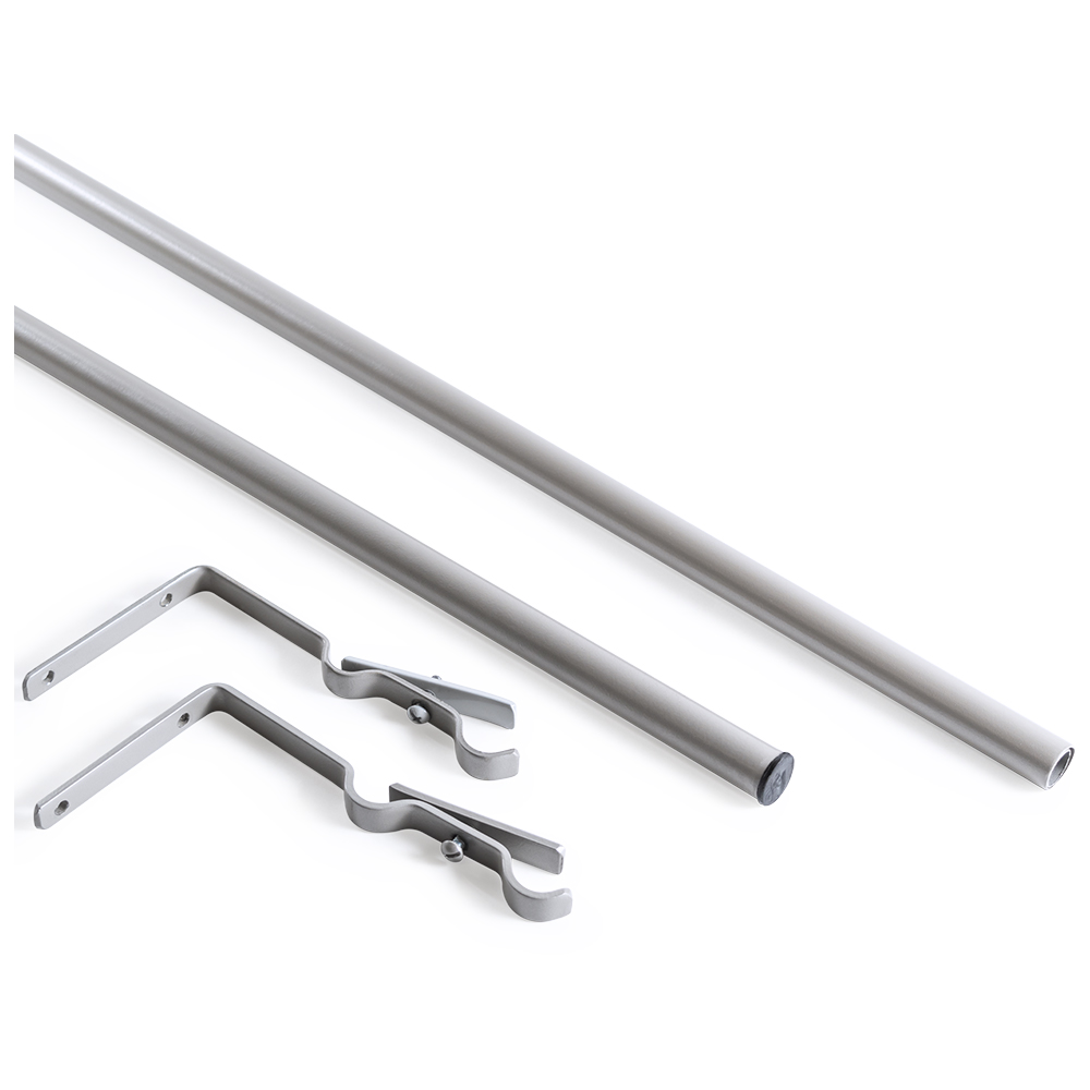 Tubo Vianney de 1.40 a 2.60 cm Doble Olimpia Plata