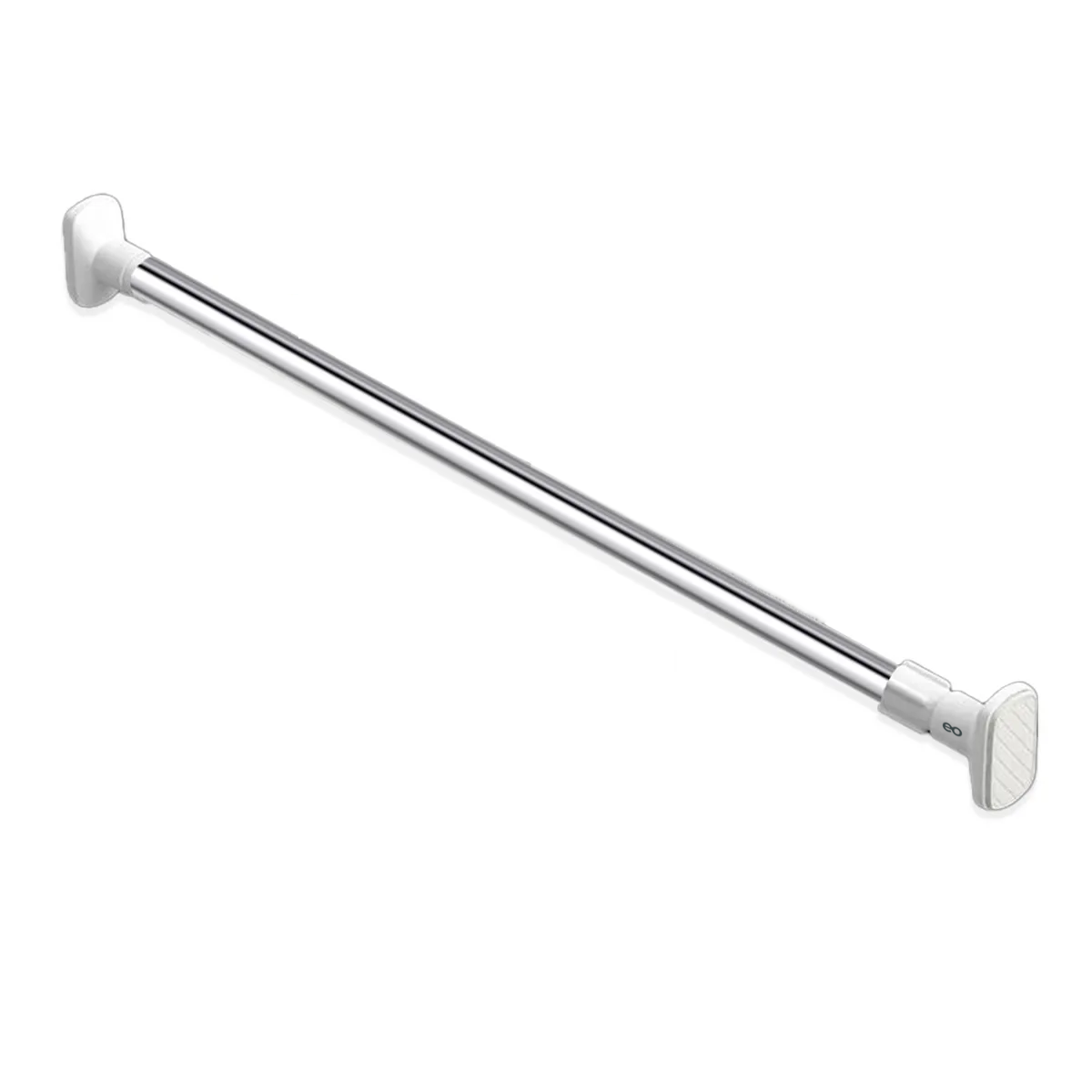 Foto 2 pulgar | Tubo Para Cortina De Baño, 110-200cm Cortinero Para Baño Ajustable Eo Safe Imports Esi-18917 Plata