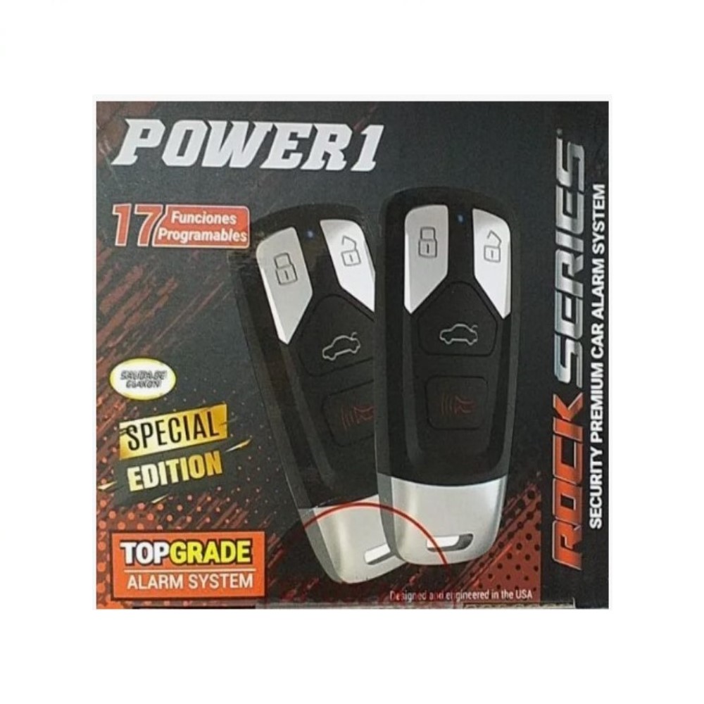 Foto 2 pulgar | Sistema de Alarma Universal para Automóvil Extreme Power1 color Negro Calidad Premium con 17 Funciones Programables