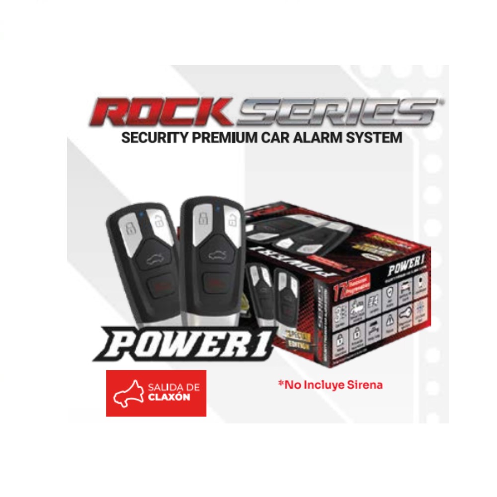 Foto 3 pulgar | Sistema de Alarma Universal para Automóvil Extreme Power1 color Negro Calidad Premium con 17 Funciones Programables
