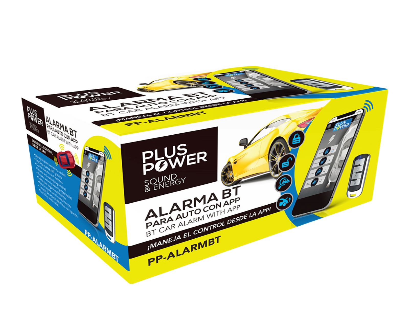 Foto 3 pulgar | Alarma Plus Power con Bluetooth